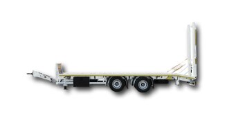 Tandem platform trailer TP018L